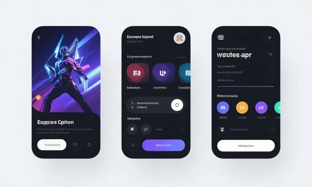 LOL电竞APP下载移动界面预览